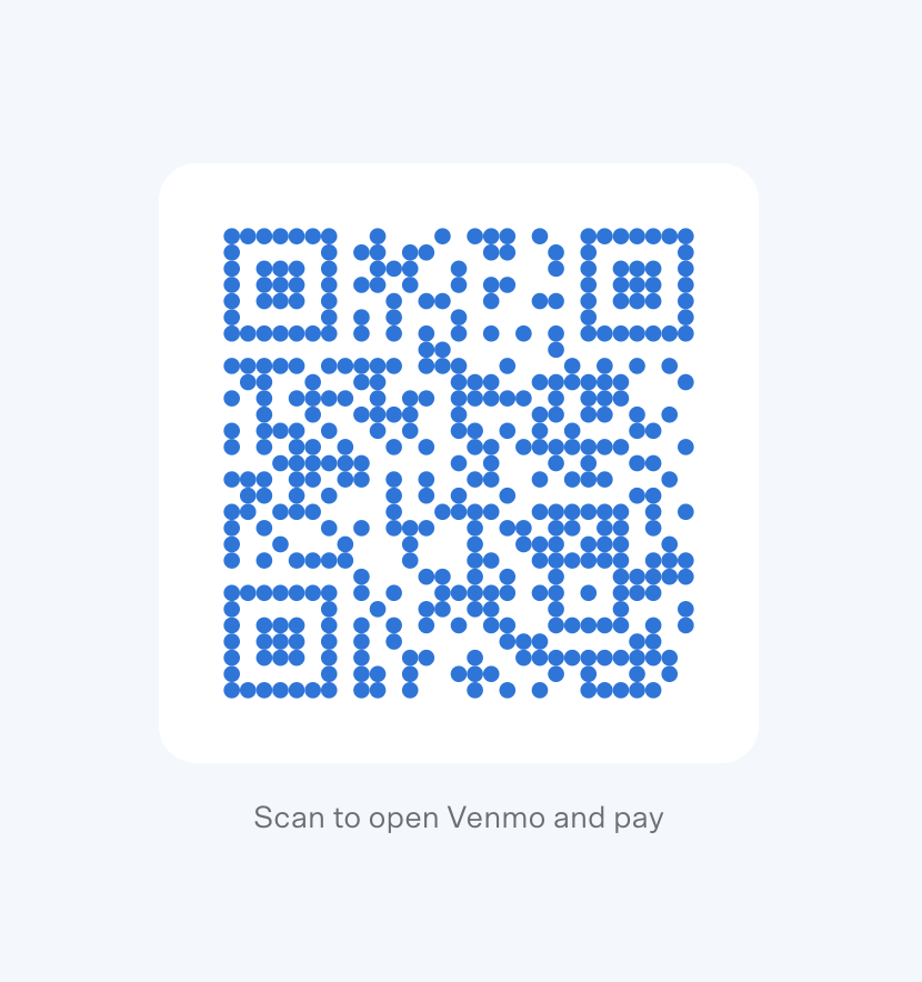 Venmo QR Code